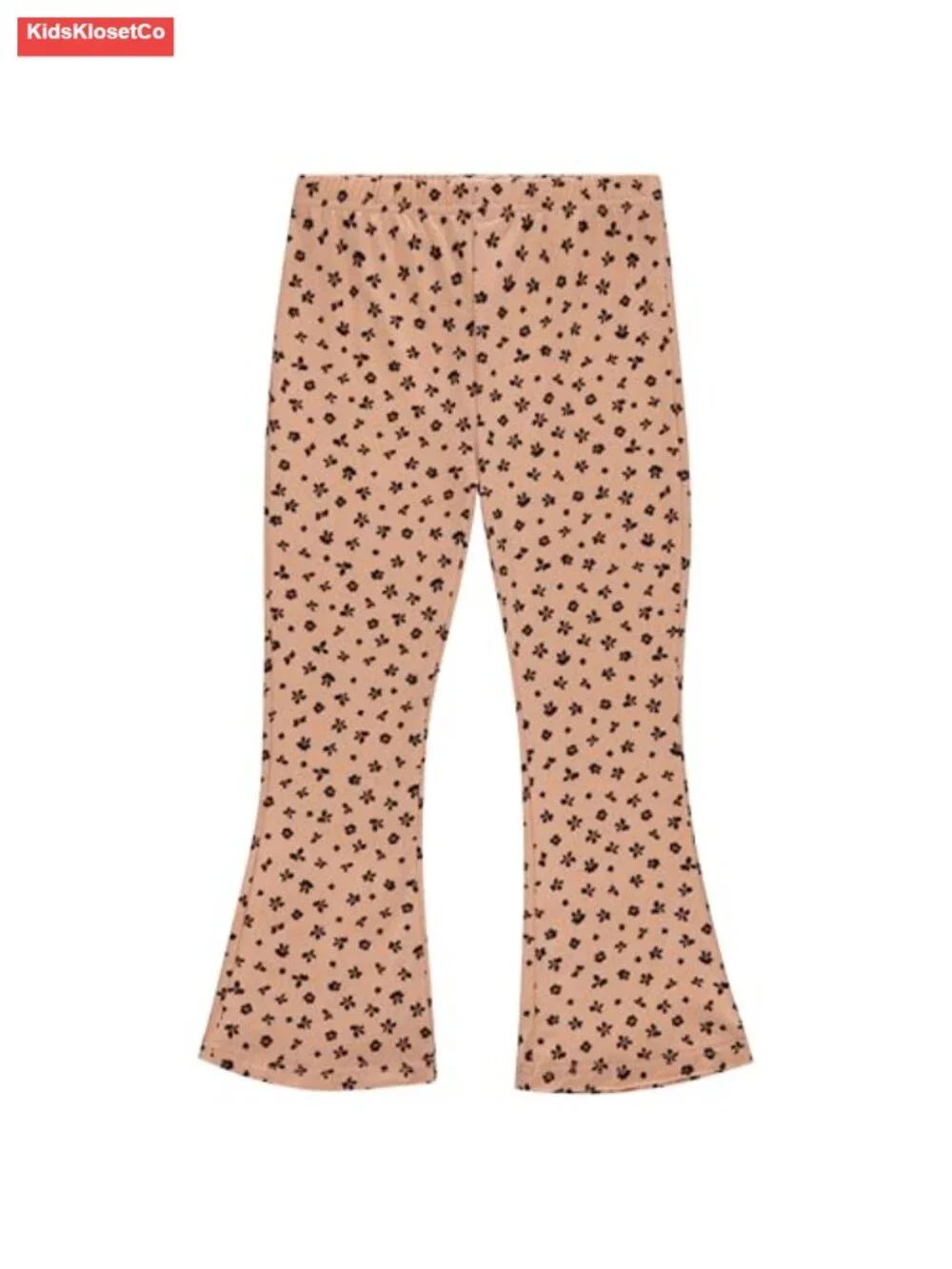 Soft Stretch Cotton Blend Flared Leggings Pack of 4 for Girls